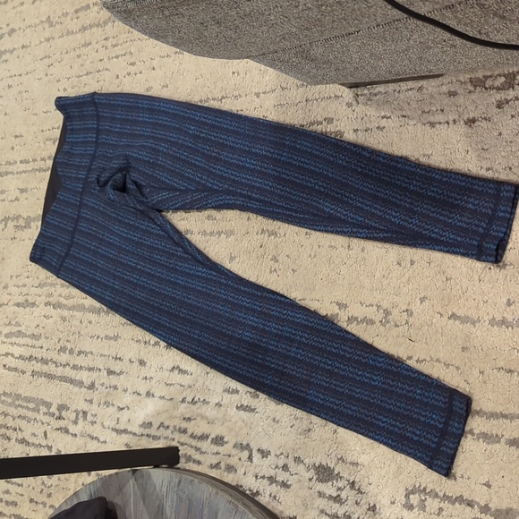 Lululemon Wunder Under Pant Ziggy Wee October Inkwell / Black - Picture 11 of 12